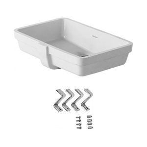 Lavabo âm bàn Vero - Không lỗ gắn vòi 588.45.282